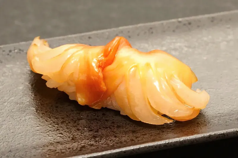 晶の貝の握り